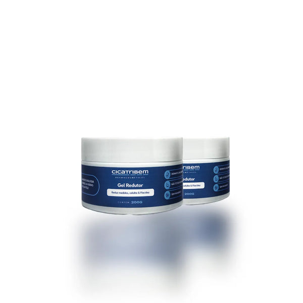 Gel Redutor Corporal – Auxilia no Tratamento da Celulite e Flacidez | 200g - 2 Unidades