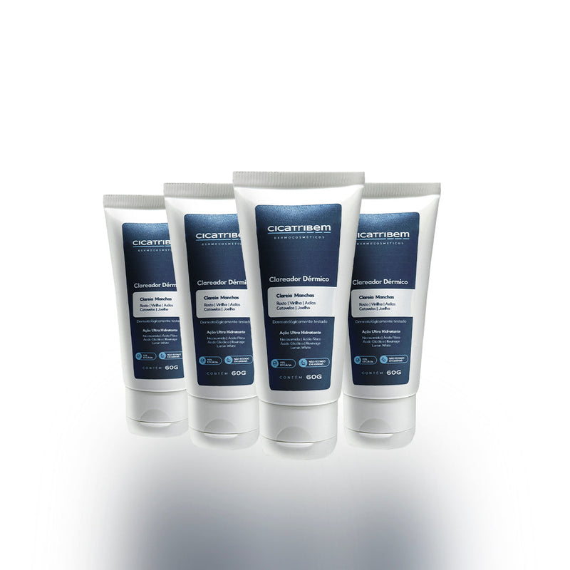 Creme Clareador Dérmico – Auxilia no Clareamento de Manchas Escuras | Rosto e Corpo