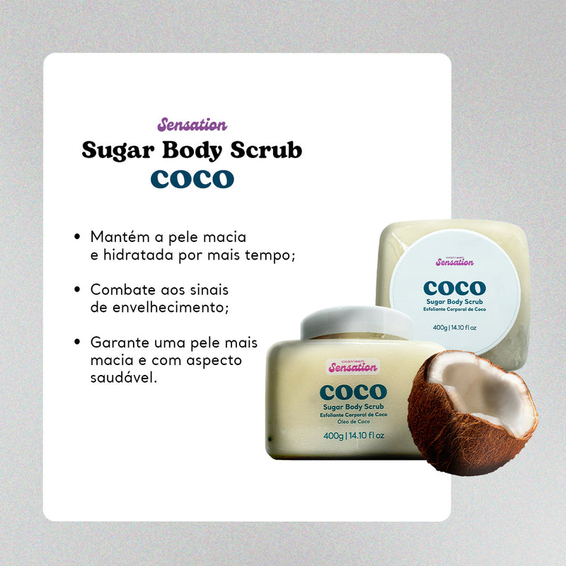 Sugar Body Scrub - Esfoliante Corporal de Coco