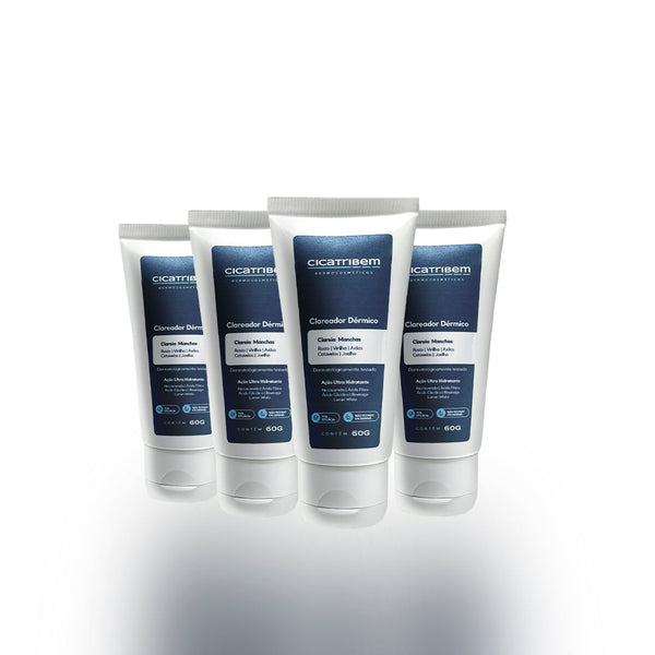 Creme Clareador Dérmico – Auxilia no Clareamento de Manchas Escuras | Rosto e Corpo
